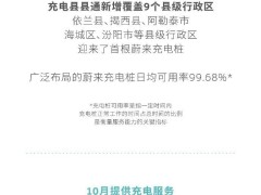 蔚来加码换电布局：10月新增65座第四代换电站，换电网络再升级！